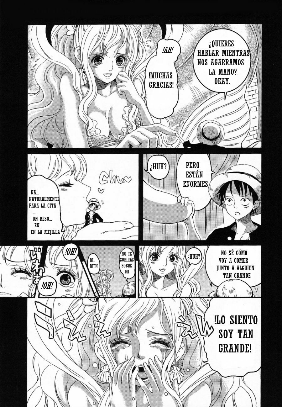 (C80) [Queen Of VANILLA (Tigusa Suzume)] Ningyohime (One Piece) [Spanish] [NTINFS] page 3 full