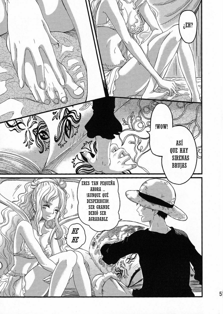 (C80) [Queen Of VANILLA (Tigusa Suzume)] Ningyohime (One Piece) [Spanish] [NTINFS] page 5 full