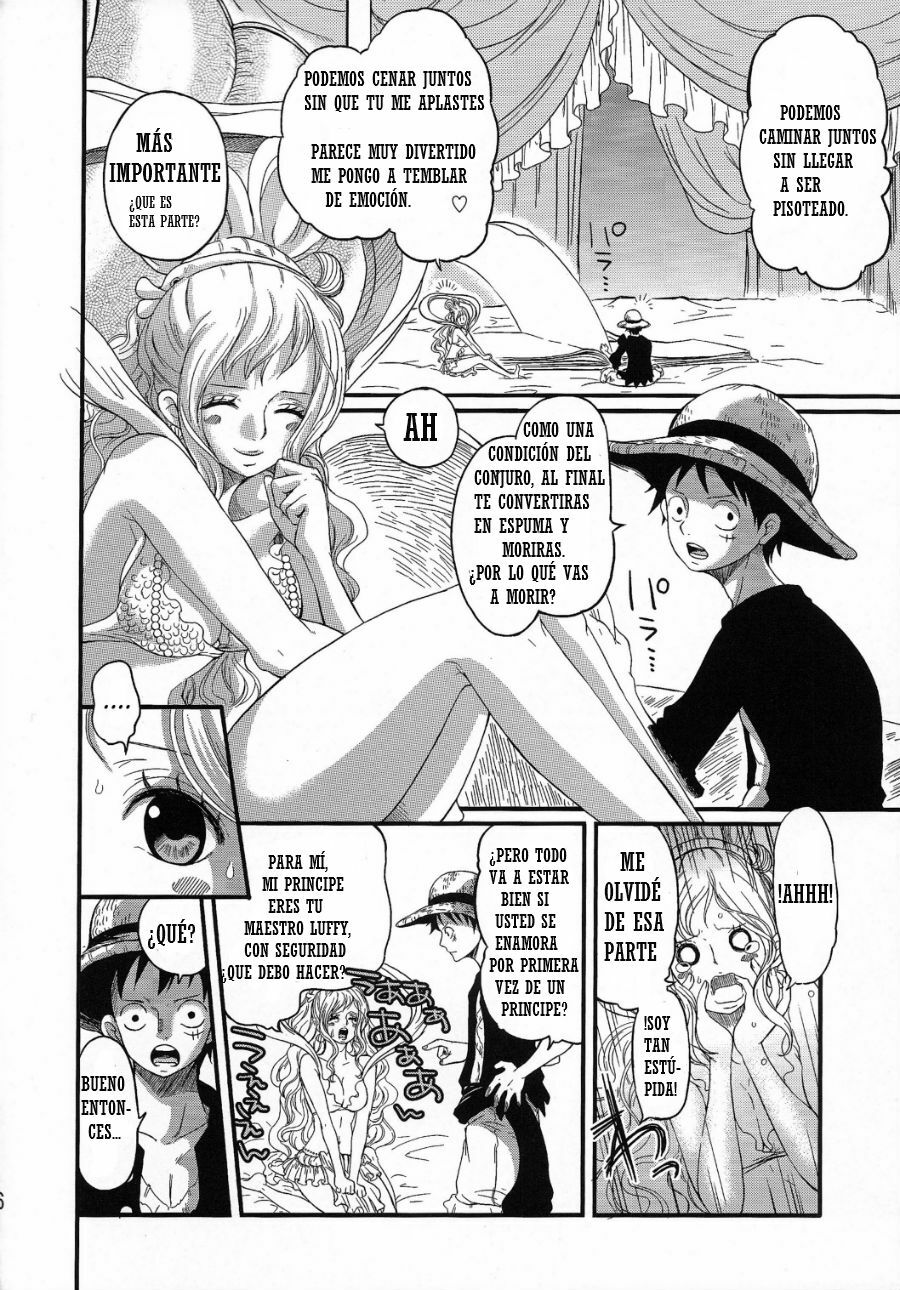 (C80) [Queen Of VANILLA (Tigusa Suzume)] Ningyohime (One Piece) [Spanish] [NTINFS] page 6 full