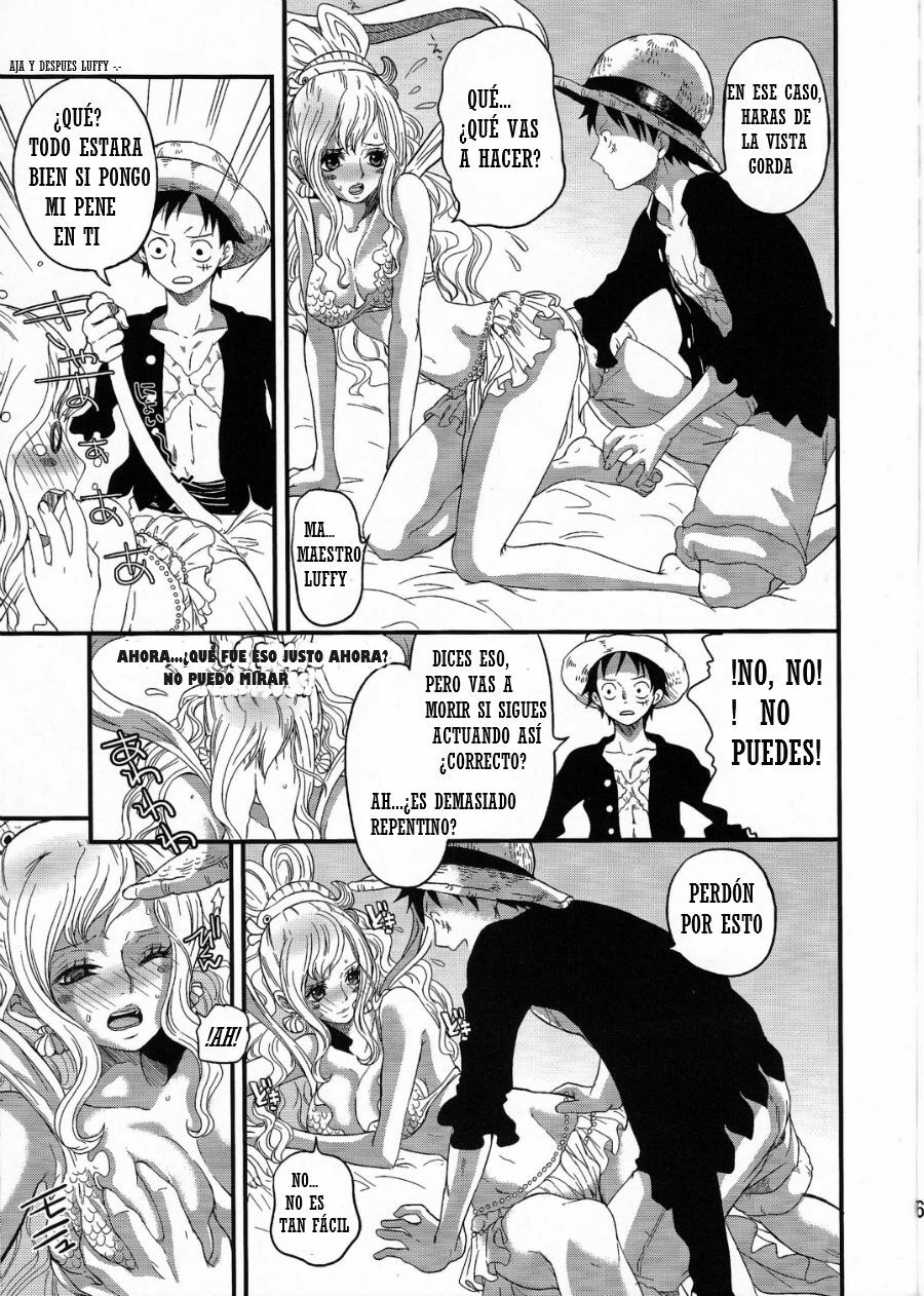 (C80) [Queen Of VANILLA (Tigusa Suzume)] Ningyohime (One Piece) [Spanish] [NTINFS] page 7 full