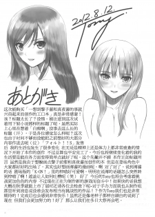 (C82) [T2 ART WORKS (Tony)] Reiko-san to Maya-chan no Koto wo Omotteitara Muramura Shitekita node Erohon ni Shitemitayo. (Fault!!) [Chinese] [CE漢化組] - page 32