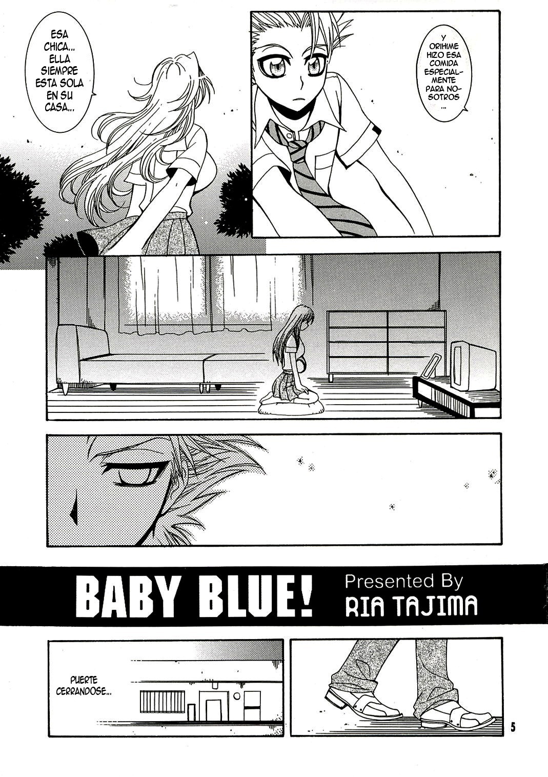 (C70) [SUBSONIC FACTOR (Tajima Ria)] BABY BLUE! (BLEACH) [Spanish] [ElMoeDela8] page 4 full