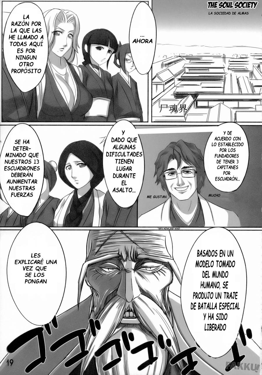 (C71) [ReDrop (Miyamoto Smoke, Otsumami)] Angel of Death (Bleach) [Spanish] page 19 full