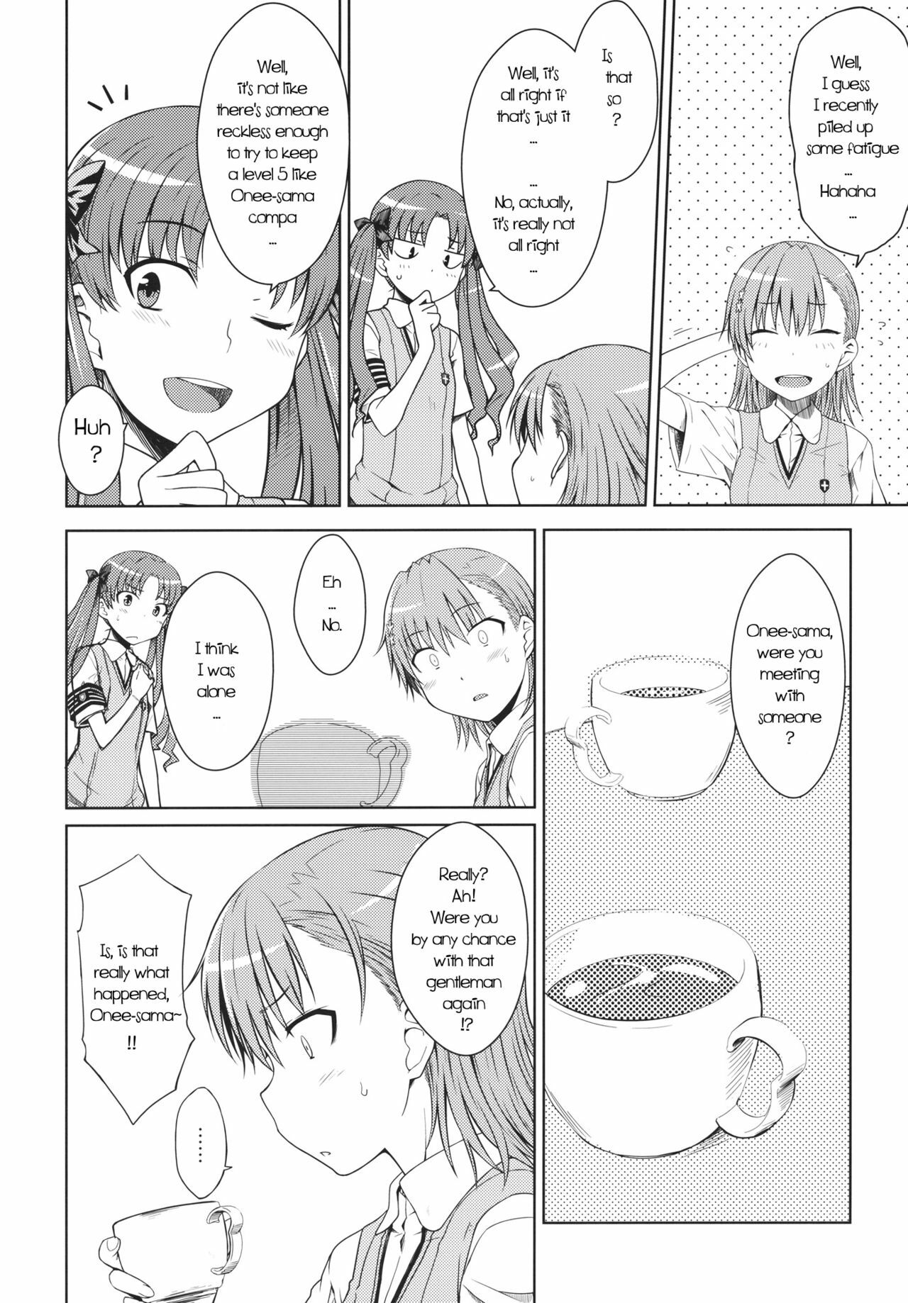 (C81) [Aspergillus (Okara)] LEVEL 0 (Toaru Kagaku no Railgun) [English] [EHCove] page 5 full