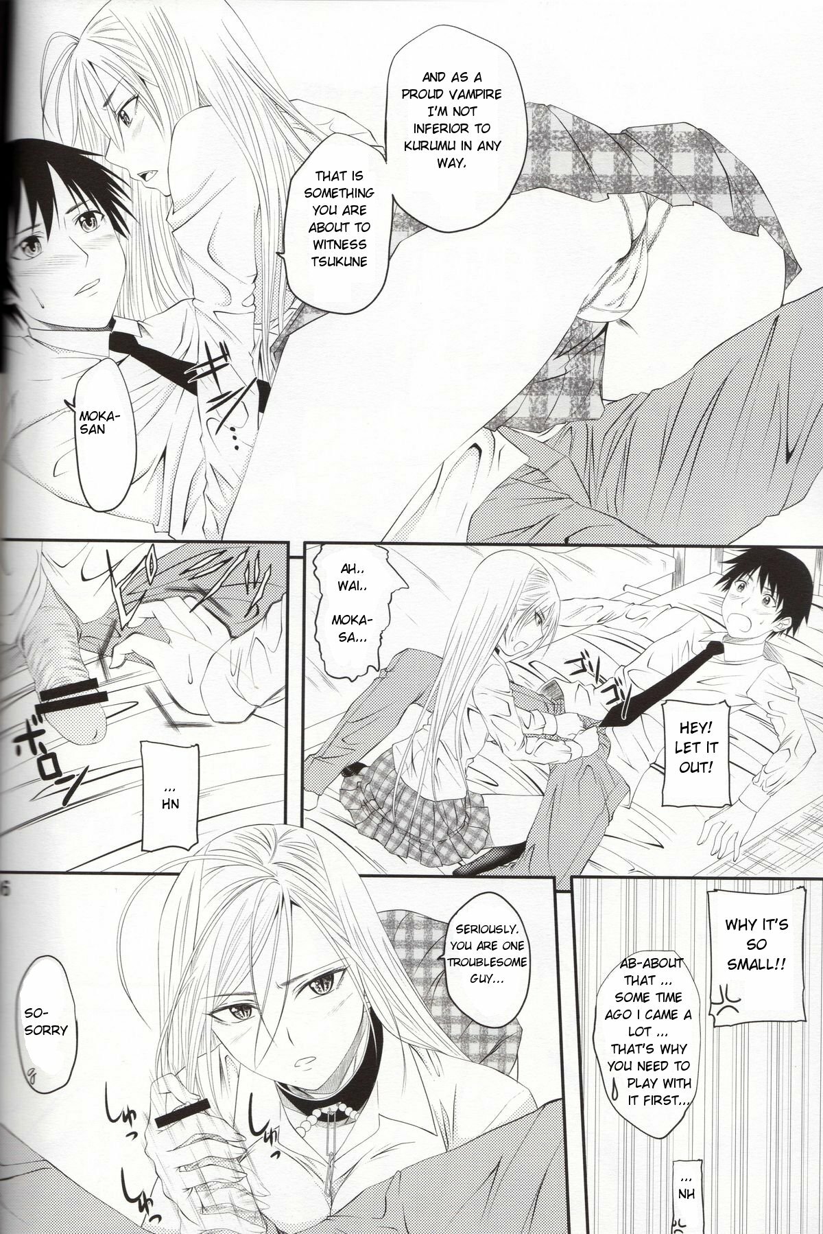 (COMIC1☆3) [Yorimichi (Arsenal)] Lewdevil III (Rosario + Vampire) [English] [918] page 5 full