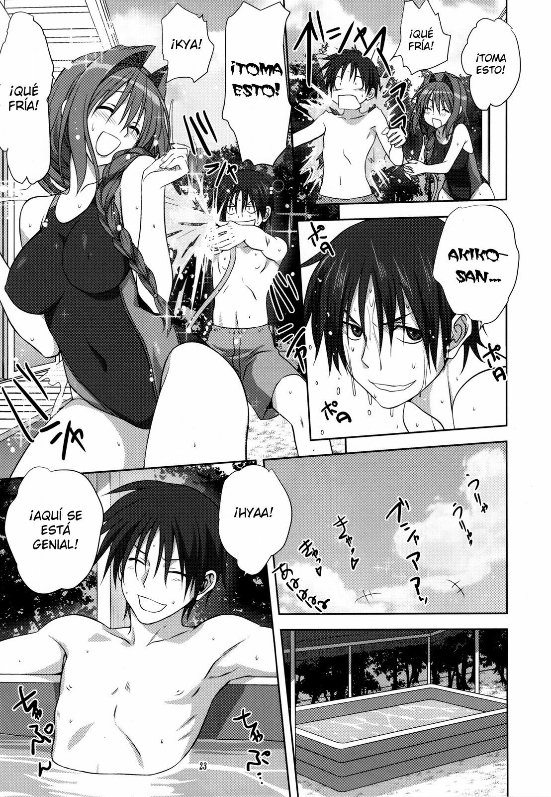 (C82) [Mitarashi Club (Mitarashi Kousei)] Akiko-san to Issho 10 (Kanon) [Spanish] {Japandream Scantrad} page 23 full