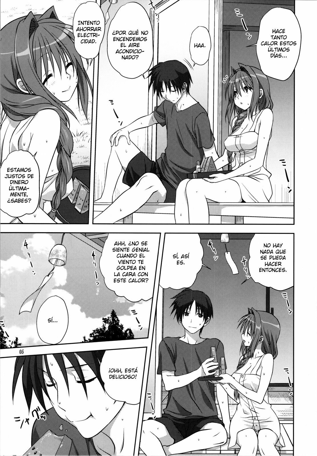 (C82) [Mitarashi Club (Mitarashi Kousei)] Akiko-san to Issho 10 (Kanon) [Spanish] {Japandream Scantrad} page 5 full