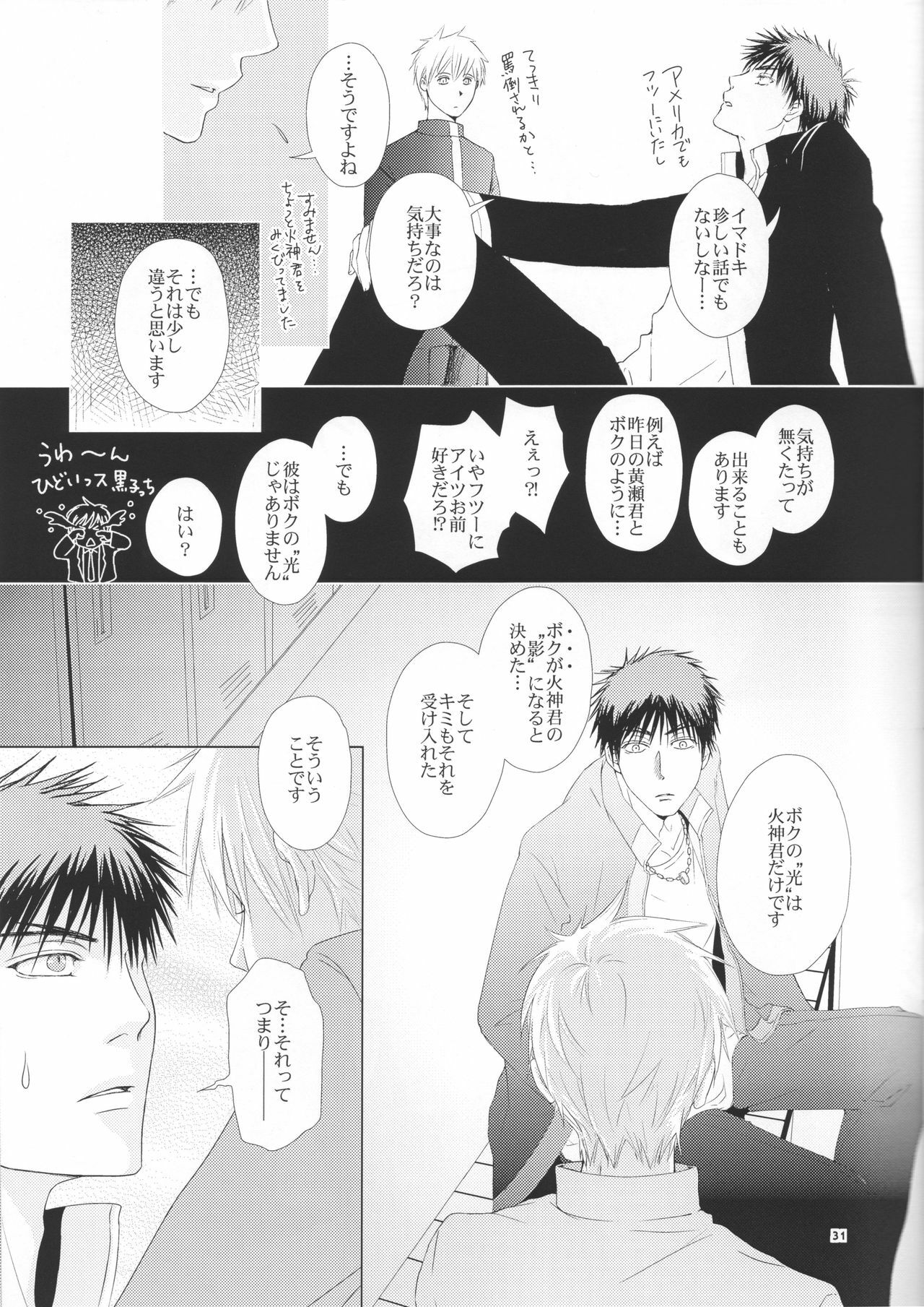 (Shadow Trickster 2) [ViViaN (JiN)] VIOLATION→FOULS (Kuroko no Basuke) page 31 full