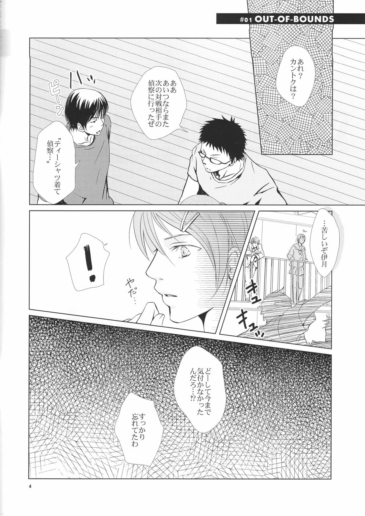 (Shadow Trickster 2) [ViViaN (JiN)] VIOLATION→FOULS (Kuroko no Basuke) page 4 full