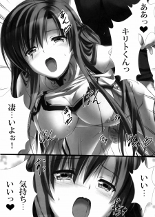 (C82) [Shiraki no Kobeya (Sakaki Maki)] Virtual Sex Online!! (Sword Art Online) [Decensored] - page 12