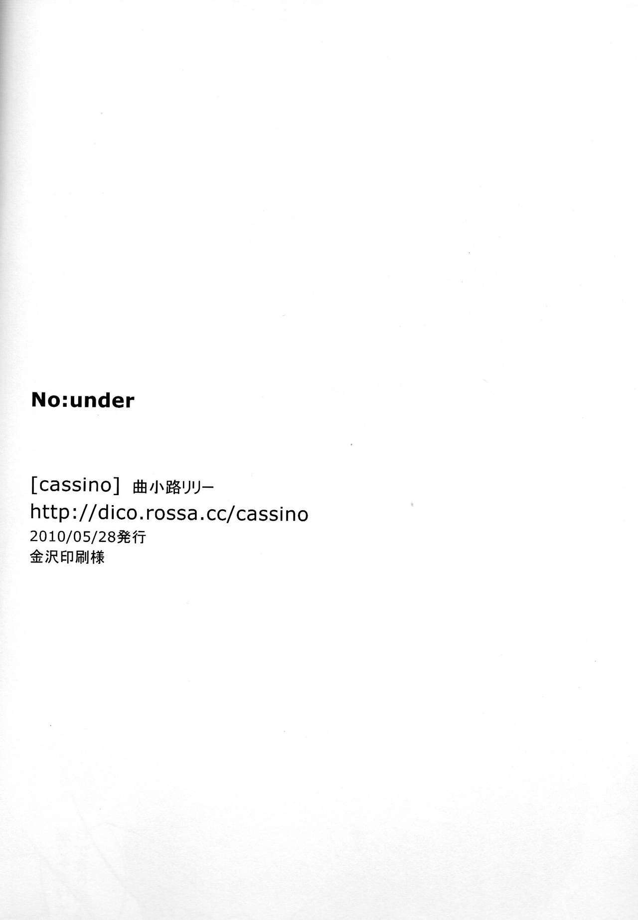 [cassino (Magarikoji Lily)] NO:under (Neon Genesis Evangelion) page 17 full