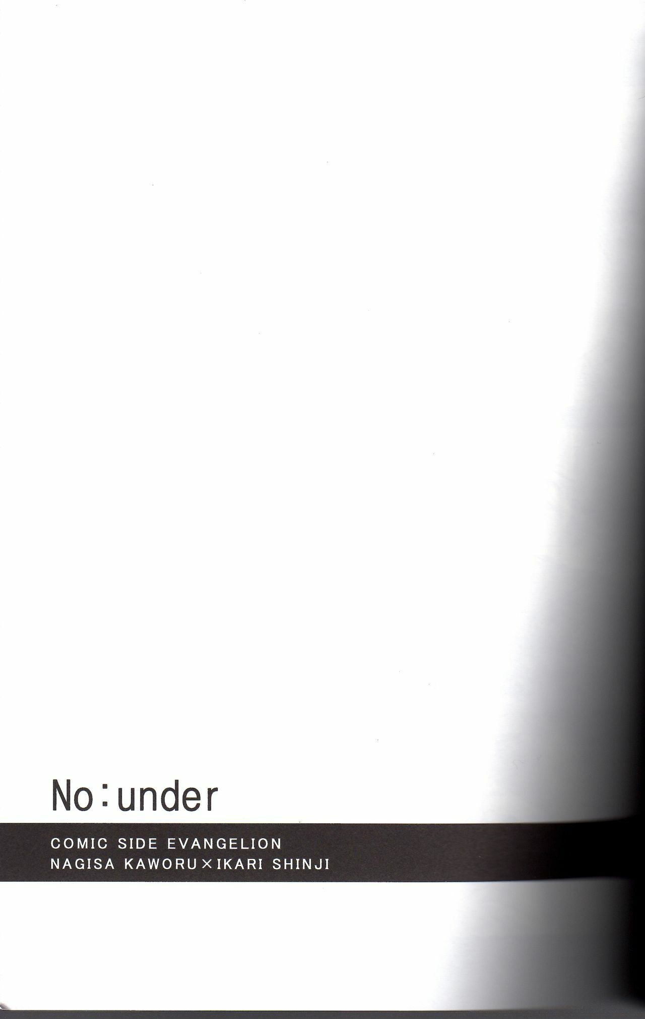 [cassino (Magarikoji Lily)] NO:under (Neon Genesis Evangelion) page 2 full