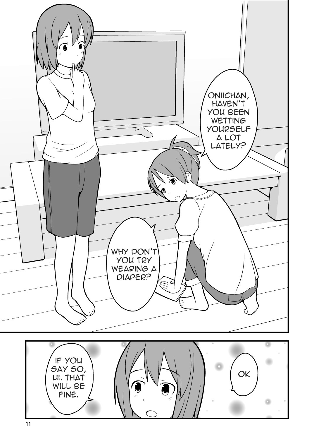 [Ommed (Momoshiro)] Diaper Days (K-ON!) [English] [yalmetc] page 12 full