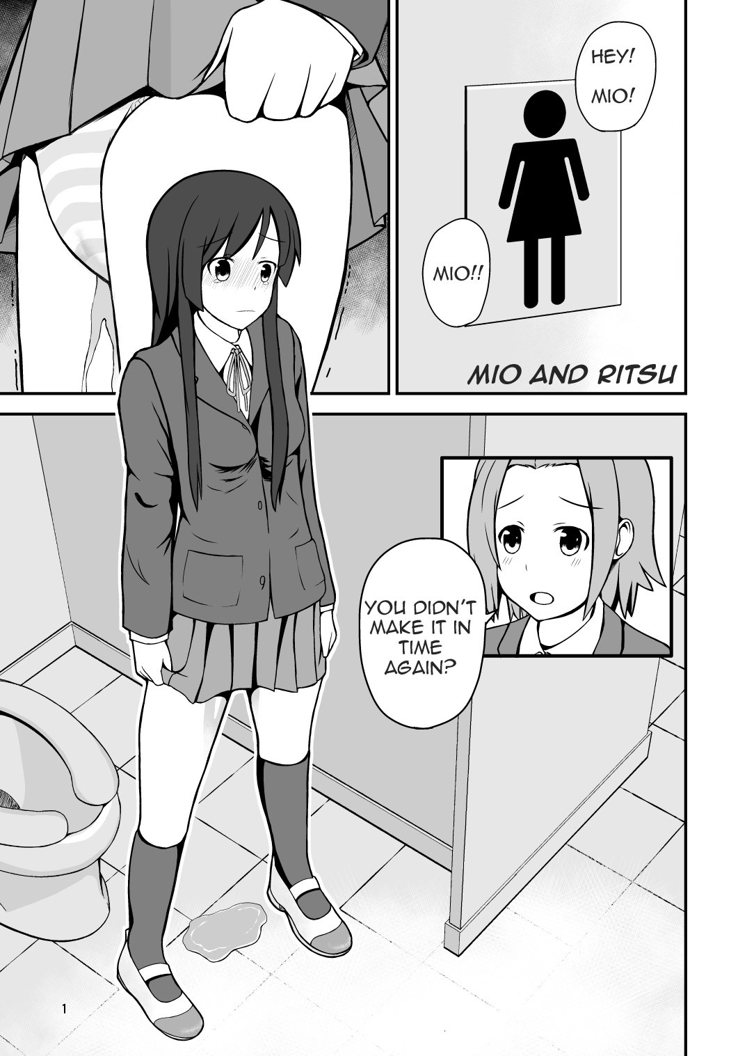 [Ommed (Momoshiro)] Diaper Days (K-ON!) [English] [yalmetc] page 2 full